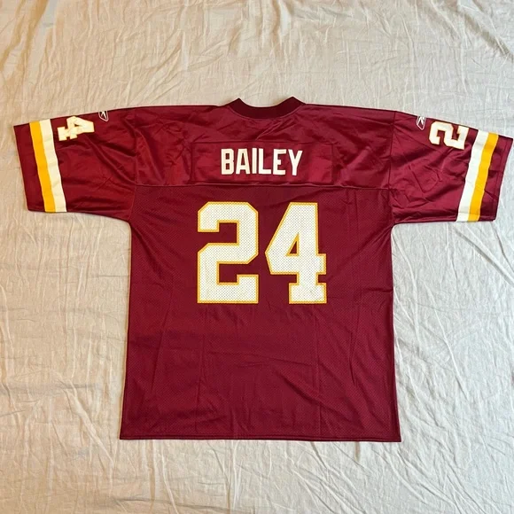 Vintage Washington NFL Champ Bailey Jersey XL - Picture 3 of 7